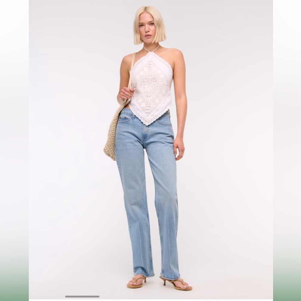 Abercrombie & Fitch Light Blue Women Jeans